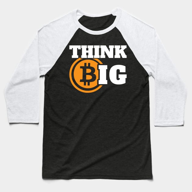 Bitcoin coin currency anti fiatmoney Baseball T-Shirt by RIWA